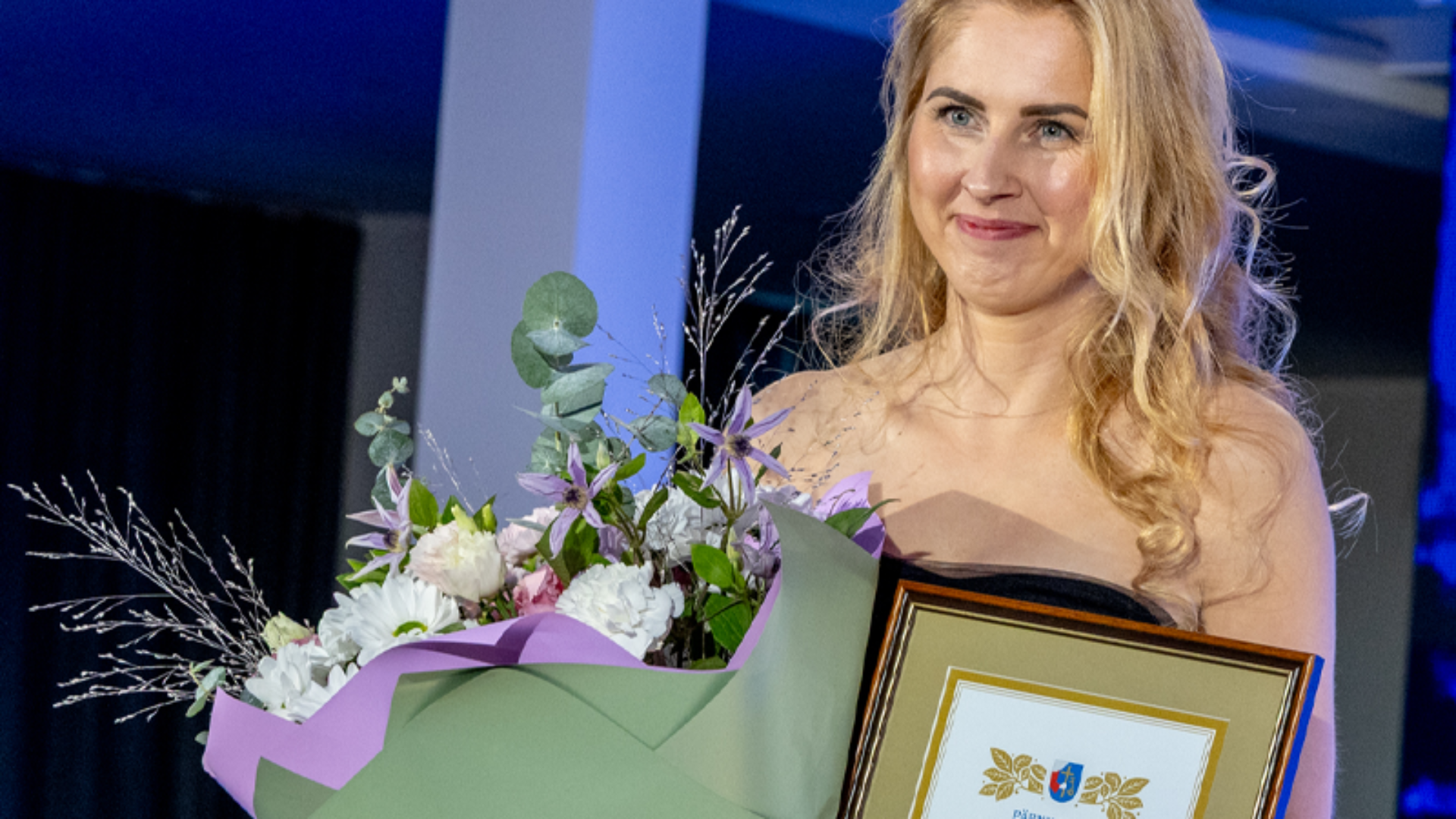 Elis Hallik awarded the Pärnu City Cultural Award
